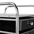 thumbnail image 4 of Topeakmart 10 Drawer Rolling Storage Cart Organizer with Lockable Wheels, Black, 4 of 14