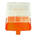 thumbnail image 2 of Three Layer Storage Box Plastic Folding Tool Box Portable Handled Multipurpose Organizer for Art Craft Cosmetic Accessories, 2 of 8