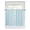 SkyBlue Auqamarin, variant on Pink Kitchen Curtains 45 Inch Length, Grid Checkered Plaid Gingham Lattice Trellis Rod Pocket Light Filtering Window Curtains Living Room Bedroom Curtain Drapes Cafe Curtain 52''x45''x2