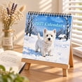 thumbnail image 4 of WestHighland White Terrier Calendar 2027, 12 Months Wall Calendar From Jan. 2027 - Dec. 2027, Cute Pet Dog Hanging Planning for Home & Office Decor, 4 of 7