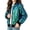Green-Qc56, variant on Girls Sequin Bomber Jacket Kids Full Zip Long Sleeve Sparkly Coat Children Party Performance Outerwear 1-2 Years Pink