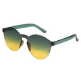 thumbnail image 1 of Lunettes Unisexes Mode Couleurs Bonbon Rondes Lunettes de Soleil d'Extérieur Design Léger Lunettes de Soleil Femmes, 1 of 1