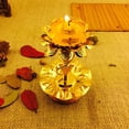 thumbnail image 4 of 6 Portavelas Decorativos De Loto De 4 Pulgadas Para Interior Y Exterior, 4 of 7