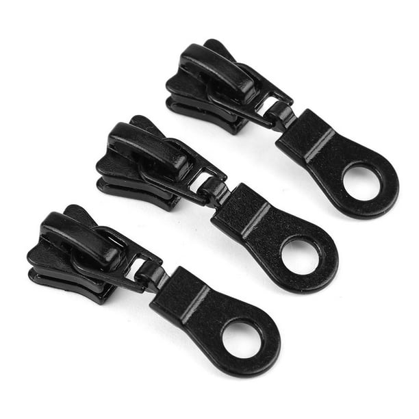 YLSHRF 20pcs Metal Alloy Zipper Sliders Size 5 Zip Fastener Repair