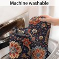 thumbnail image 5 of Pioneer Flower Floral Print Pattern Bathroom Rugs Mat, Non Slip Microfiber Bathroom Rug with Rubber Backing, Soft Mats for Bathroom Floor Tub Shower, 20"x32", 5 of 5