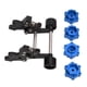 thumbnail image 2 of Accesorio de actualización para coche RC de aleación de aluminio con barra de caballito para vehículo de juguete LOSI LMT 1/8, color azul, 2 of 14