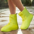 thumbnail image 1 of Botas de lluvia reutilizables Cubrezapatos impermeables Protectores de zapatos unisex Impermeable No XXL Cola Cubierta de botas, 1 of 8