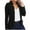 Black, variant on Lindreshi Cardigan for Women Women's Solid Color Casual Fashion Long-sleeved Cardigan Jacket Coat Top