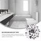 thumbnail image 4 of 10 tiras de cinta autoadhesiva antideslizantes para ducha y bañera con raspador., 4 of 6