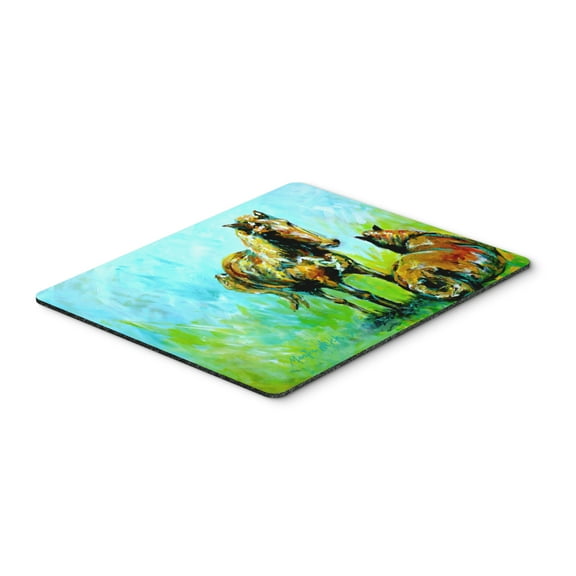 Carolines Treasures MW1126MP Horse Grazin Mouse Pad Hot Pad or Trivet Large multicolor