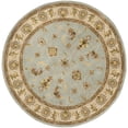 thumbnail image 2 of Safavieh Heritage Bruce Oriental Area Rug, Light Blue/Beige, 8' x 8' Round, 2 of 8