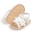 thumbnail image 7 of Fozruso Ankle Strap Flat Sandals for Girls,Sizes 4 Toddler,Cute Sandals With Soft Sole For Little Feet – Breathable Baby Shoes For And Summer, 7 of 7