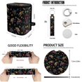 thumbnail image 6 of Yuyamidu Colorful Sea Turtle Car Interior Accessories Full Set Car Seat Covers Steering Wheel Cover Hibiscus Seat Belt Cover Trash Bag Rearview Mirror Cover Coasters Lipstick Covers for Sedans SUVs, 6 of 7