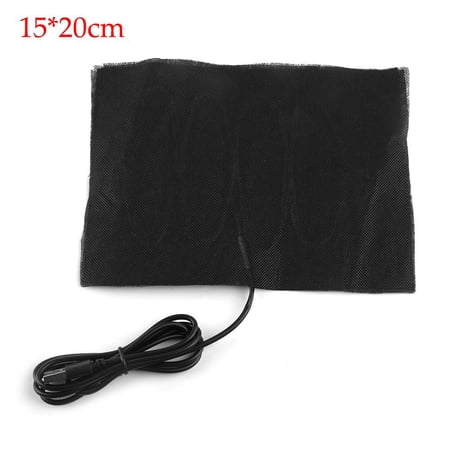 Vest Jacket Thermal  Infrared Fever Electric 5V Heating Film  Heating Pad Warmer Mat Carbon Fiber 15X20CM