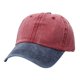 thumbnail image 1 of Gorra de béisbol unisex de moda veraniega informal con protección solar: algodón, talla única, color liso, versátil y combinable., 1 of 2