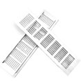 thumbnail image 1 of Rejilla de ventilación, paquete de 2 rejillas de ventilación de aluminio, 1 of 5