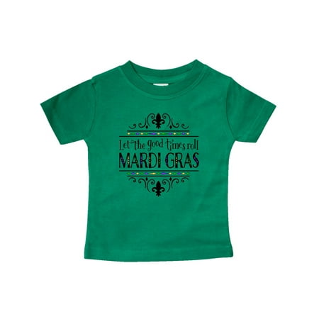 

Inktastic Let the Good Times Roll Mardi Gras Gift Baby Boy or Baby Girl T-Shirt