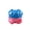 Blue, variant on LIERTOUR Pet Rubber Squeaky Ball Durable Teething Toy for Dogs and Cats to Play and Chew at Home with Sounding Feature Interactive Daily Training for Pets