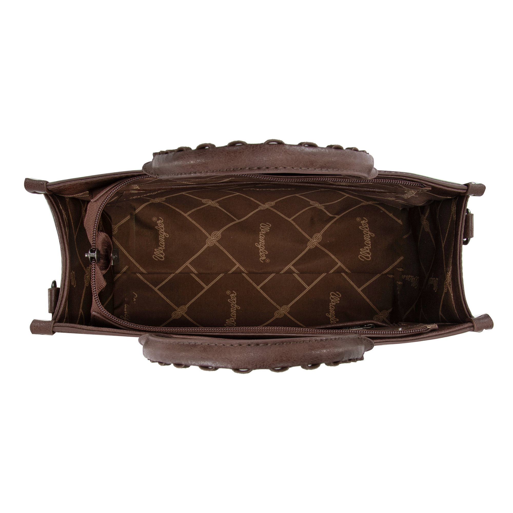 Wrangler HANDBAG Wrangler Tote Bag for Women Western Woven Shoulder Purse Leopard Print Handbags, Leopard-Coffee