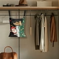 thumbnail image 4 of SEANATIVE Christmas Santa Clothes Pin Hanging Bag Large Capacity Clothesline Peg Organizer Storage Bags 2pcs Soft Hanging Clothes Pin Bag Hanging Home Outdoor Supply, 4 of 7