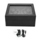 thumbnail image 2 of Caja De Enrollador De Reloj Automático Silencioso Con Motor De Núcleo Antimagético De Cobre Puro Para 4+6 Relojes Con Visualización De PU Resistente Al Desgaste, 2 of 7