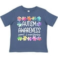 thumbnail image 3 of Inktastic Autism Awareness Support and Understanding Puzzle Pieces Boys or Girls Toddler T-Shirt, 3 of 5