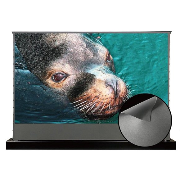 S Electric Tension Floor Scree【Recommended For Normal/Standard/Long Throw Projector Use】