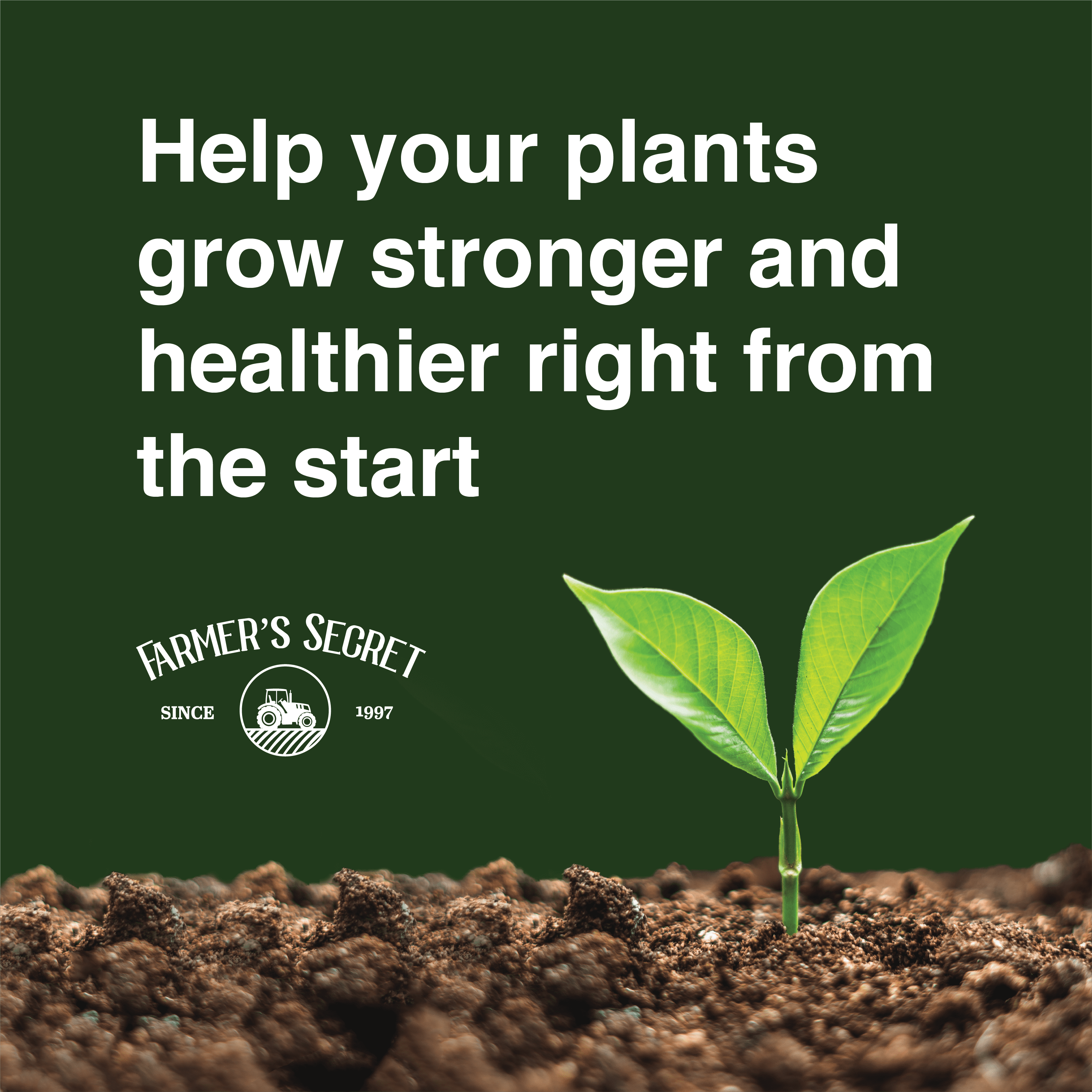 Farmer’s Secret Soil Revitalizer (32oz) - Organic (OMRI Listed) Soil Microbe Booster - Liquid Compost Soil - Great for Spring Application - Activated Humic Acid