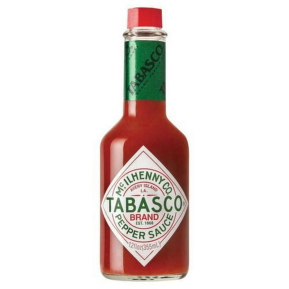 Pack of 2 Tabasco Original Red Pepper Sauce, 12 oz (Package May Vary)