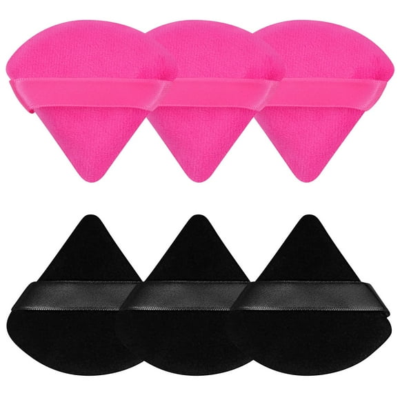 Set de 6 esponjas de maquillaje Powder Puff Pimoys Soft Triangle