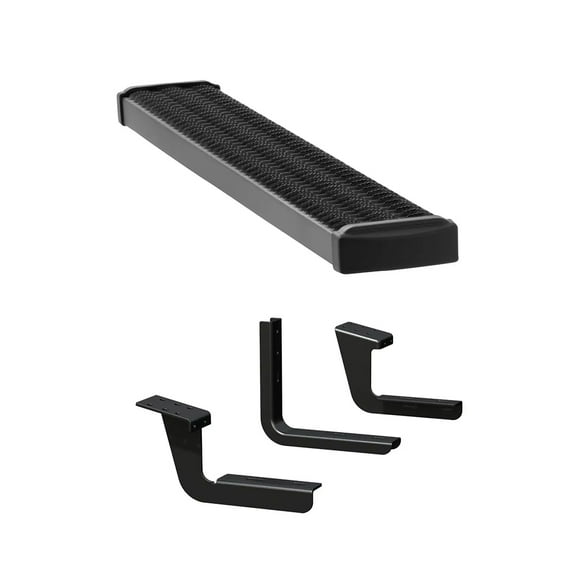 LUVERNE Grip Step 7" x 54" Black Aluminum Passenger-Side Running Board, Select ProMaster 415254-401473