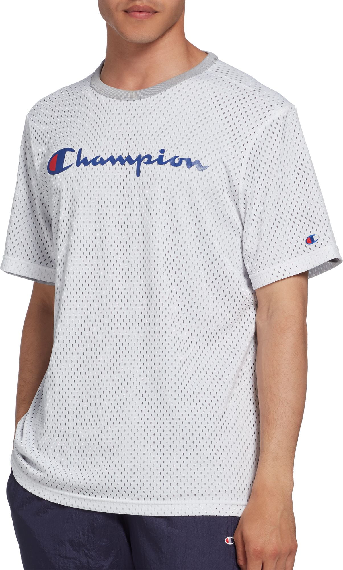 champion reversible mesh tee