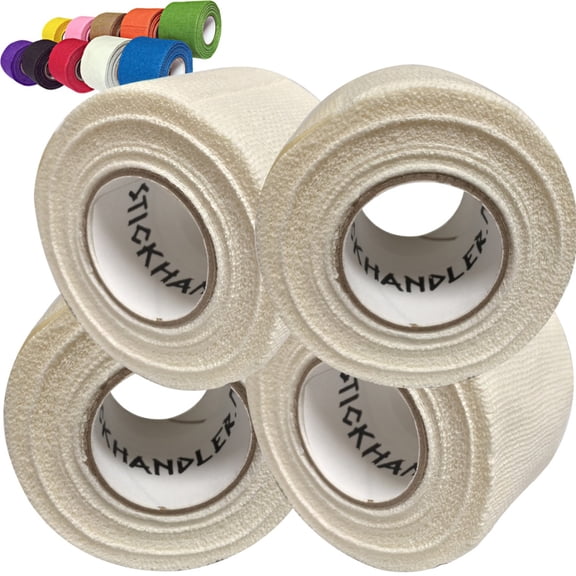 STICK HANDLER™  Professional Drum Stick Grip Tape Pro Pack (White | Four Pack)