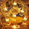 thumbnail image 5 of Vacemry Under $5 Snowman LED String Lights, Christmas Tree Decoration with Figures, Battery Powered Holiday Lighting, Winter Party Home Decor, 20 Bulb 3 Meter Indoor Outdoor Display, 5 of 6