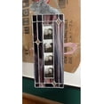 thumbnail image 3 of Uklsqma Vertical Hanging Color Glass Photo Frame Slim Long Strip 20.4×15.5Cm Stained Glass Border Built-In Chain Wall Mount Slide-In Loading Glass Pane | Travel Portrait Art Display Dorm Office, 3 of 3