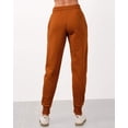 thumbnail image 5 of URBAN DAIZY Women's Elastic Waistband Jogger Sweatpants Drawstring Fleece Lounge Active Casual Pants with Pockets A20_OP1813 BROrange S, 5 of 7