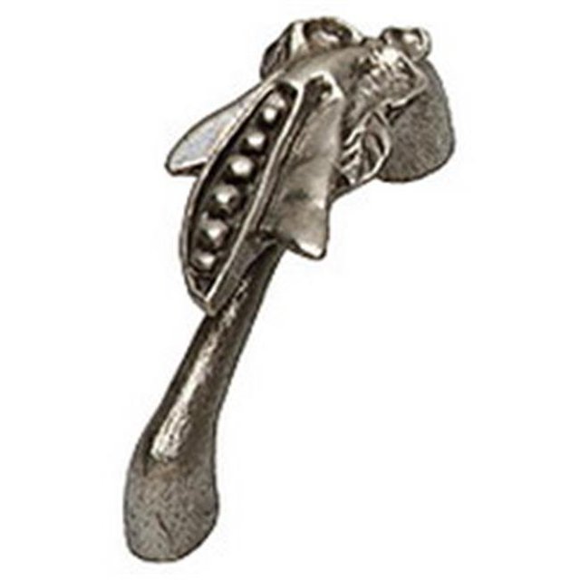 Premier Hardware Designs PHDP-39-AC Pea Cabinet Pull Vertical Left, , Antique Copper