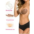thumbnail image 4 of YouLoveIt Self Adhesive Bra Strapless Sticky Invisible Push up Silicone Bra Sexy Seamless Bra Backless Invisible Sticky Bra with Nipple Cover, 4 of 5