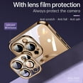 thumbnail image 4 of Ancove for iPhone 16 Pro Clear Case, Luxury Plating Frame Transparent Non-Yellowing Back Case with Camera Lens Full Protection, Compatible with MagSafe Wireless Charging,Silver, 4 of 13