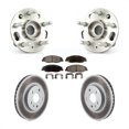 thumbnail image 1 of Transit Auto Front Hub Bearing Assembly Coated Disc Brake Rotor and Pad Kit for Car 2014 Cadillac CTS Premium Performance with Wagon Coupe 3.6L Naturally Aspirated Without Heavy Duty Brakes KBB-104629, 1 of 11