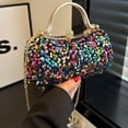 thumbnail image 2 of Ladies Evening Handbags,Elegant Sequin Evening Bags,Sparkling Rhinestone Evening Crossbody Bags, 2 of 7