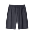thumbnail image 2 of Chiccall Men Trendy Straight Cut Sports Shorts Adjustable Drawstring Elastic Waist Zip Storage Pockets Lightly Breathable Outdoor Training Vacation Shorts, 2 of 5