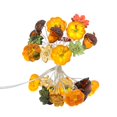 thumbnail image 2 of PEONAVET 10 Feet 30 LED Pumpkin Maple String Lights, Thanksgiving Indoor/Outdoor LED String Lights Battery Powered with Remote Control, 2 of 7