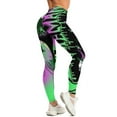 thumbnail image 6 of Oogie Boogie Yoga Pants Casual High Waisted Butt Lift Stretch Legging Soft Workout Leggings for Women Girls XL, 6 of 8