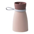 thumbnail image 1 of Bearachild Bolsa de silicona para agua caliente, recargable, reutilizable, resistente al calor, portátil, para calentar las manos, con funda de Suministros térmicos Rosado S, 1 of 6