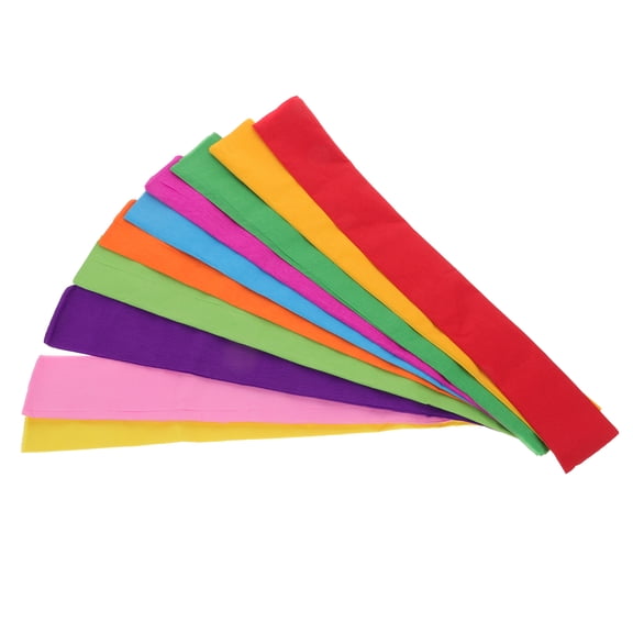 10 Pcs Flower Wrapping Paper Crepe Paper Tissue Paper Colored Gift Wrapping Tissue Paper