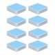 thumbnail image 2 of Disipador de Calor Nikou 8 Piezas Componente de Enfriamiento, 2 of 9
