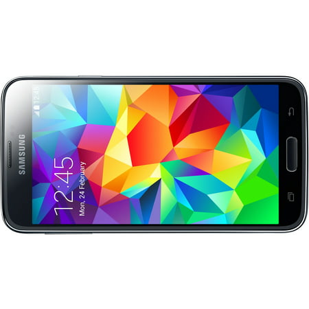 Samsung Galaxy S5 16 GB Smartphone, 5.1" Super AMOLED 1920 x 1080, 2 GB RAM, Android 4.4.2 KitKat, 4G, Black, Pre-owned