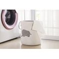 thumbnail image 3 of Cesto para la colada, cestas de almacenamiento para guardería, colección de lino y algodón, organizador, bolsas plegables de tela de lona, ​​elefante, 3 of 5