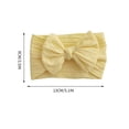 thumbnail image 2 of Diademas de nailon suave para bebés - Lazos elásticos y cómodos para recién nacidos, bebés y niños pequeños - Cintas elásticas antideslizantes para el uso diario y sesiones de fotos, 2 of 2